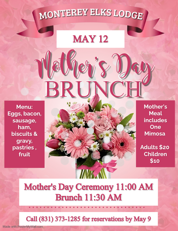 Mothers Day Brunch – May 12 2024