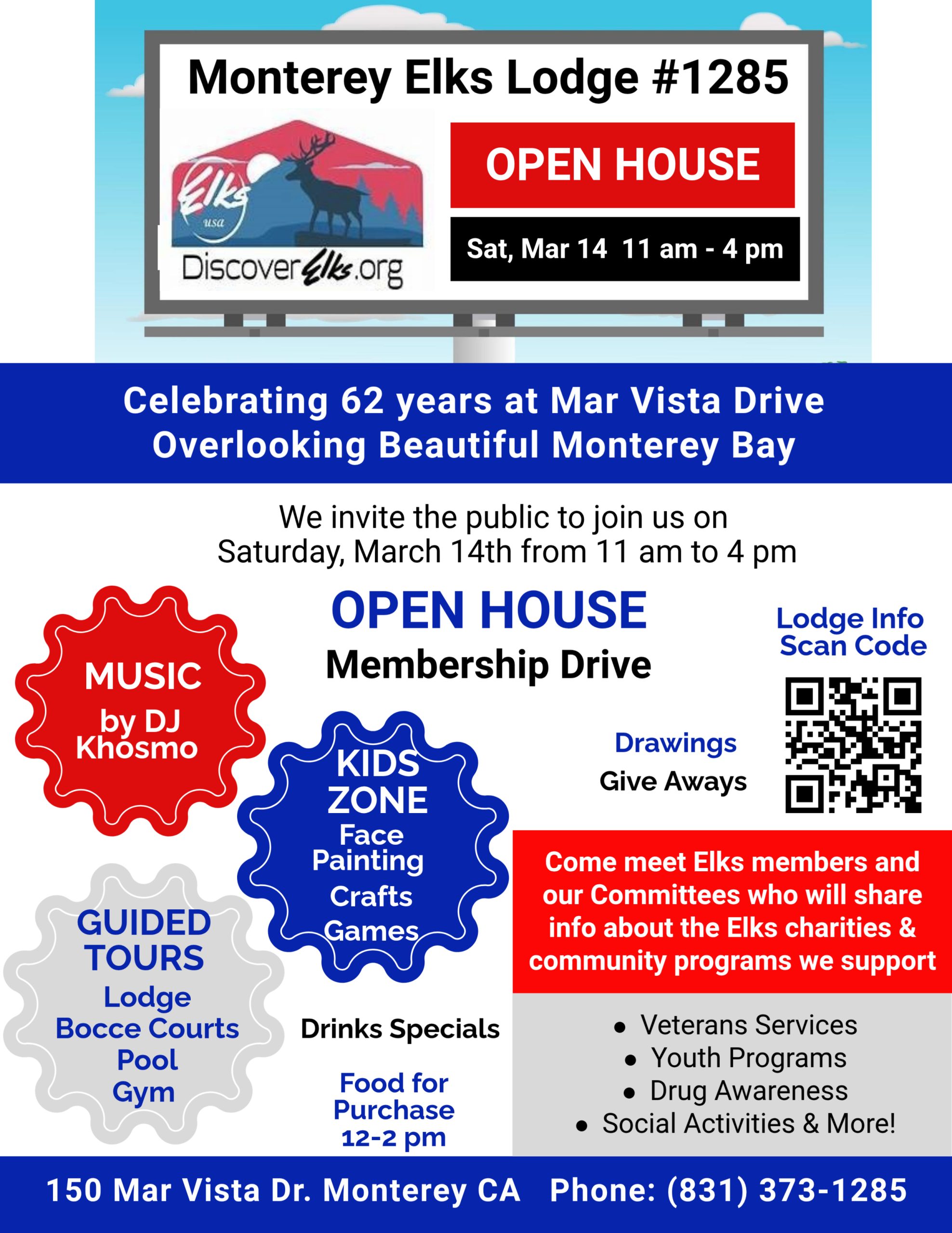 Updated OPEN HOUSE flyer March 14 2026