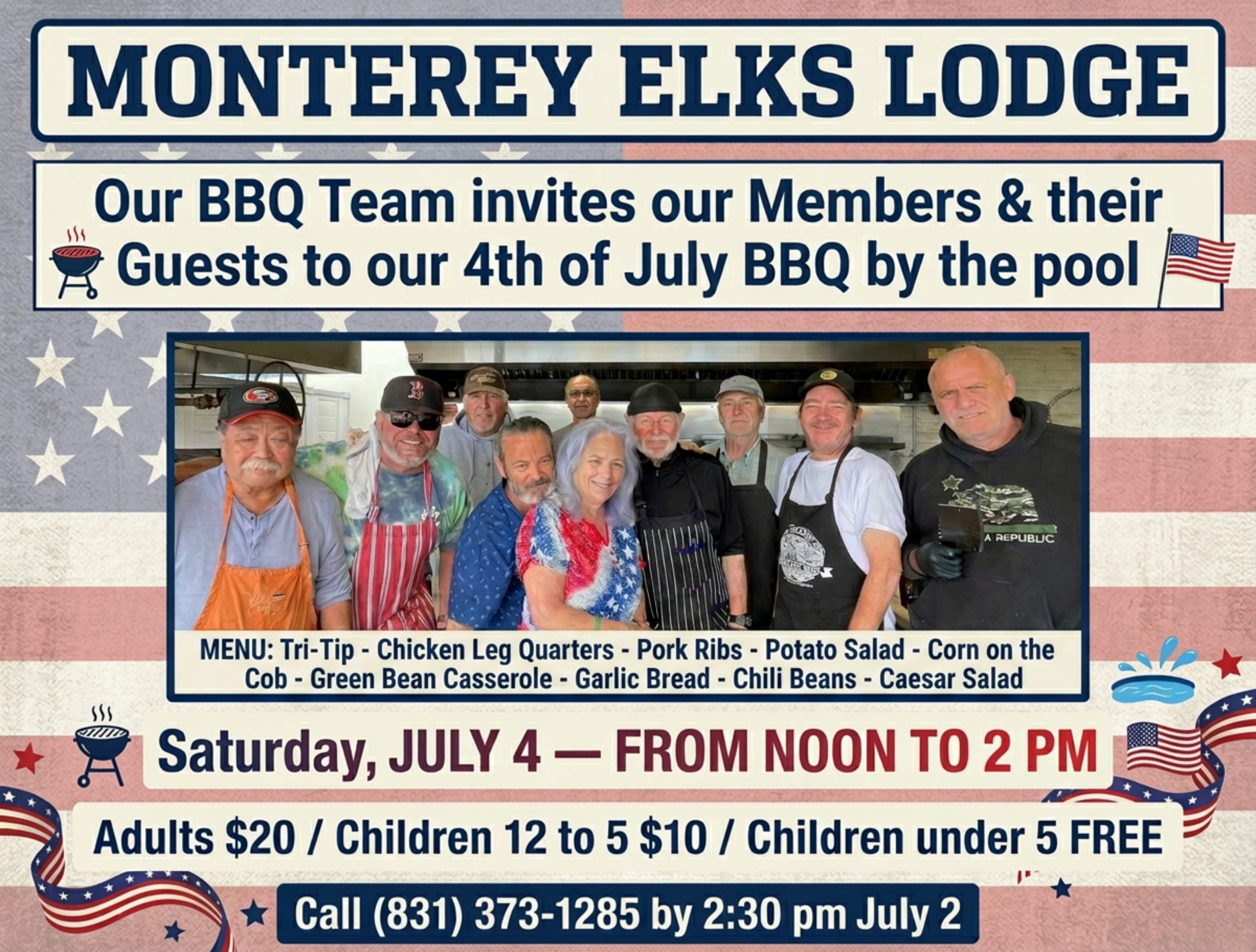 4th of July BBQ Flyer with Menu 2026 (2)