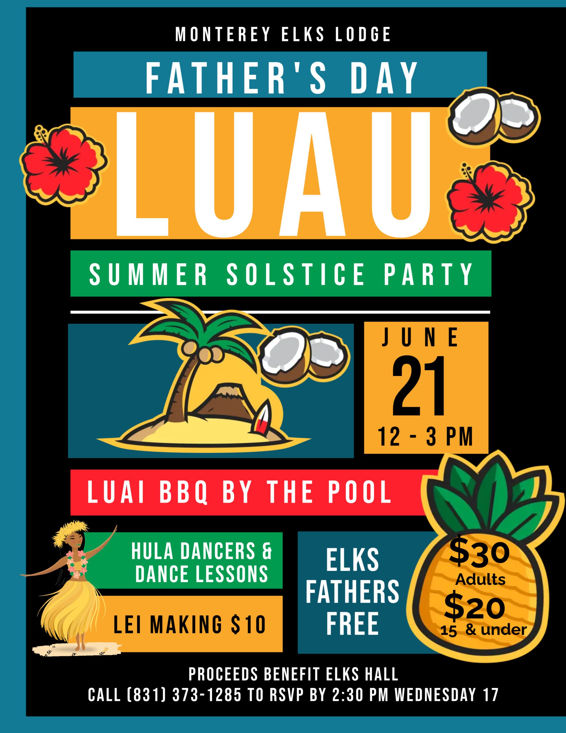 Fathers Day Luau June 2026