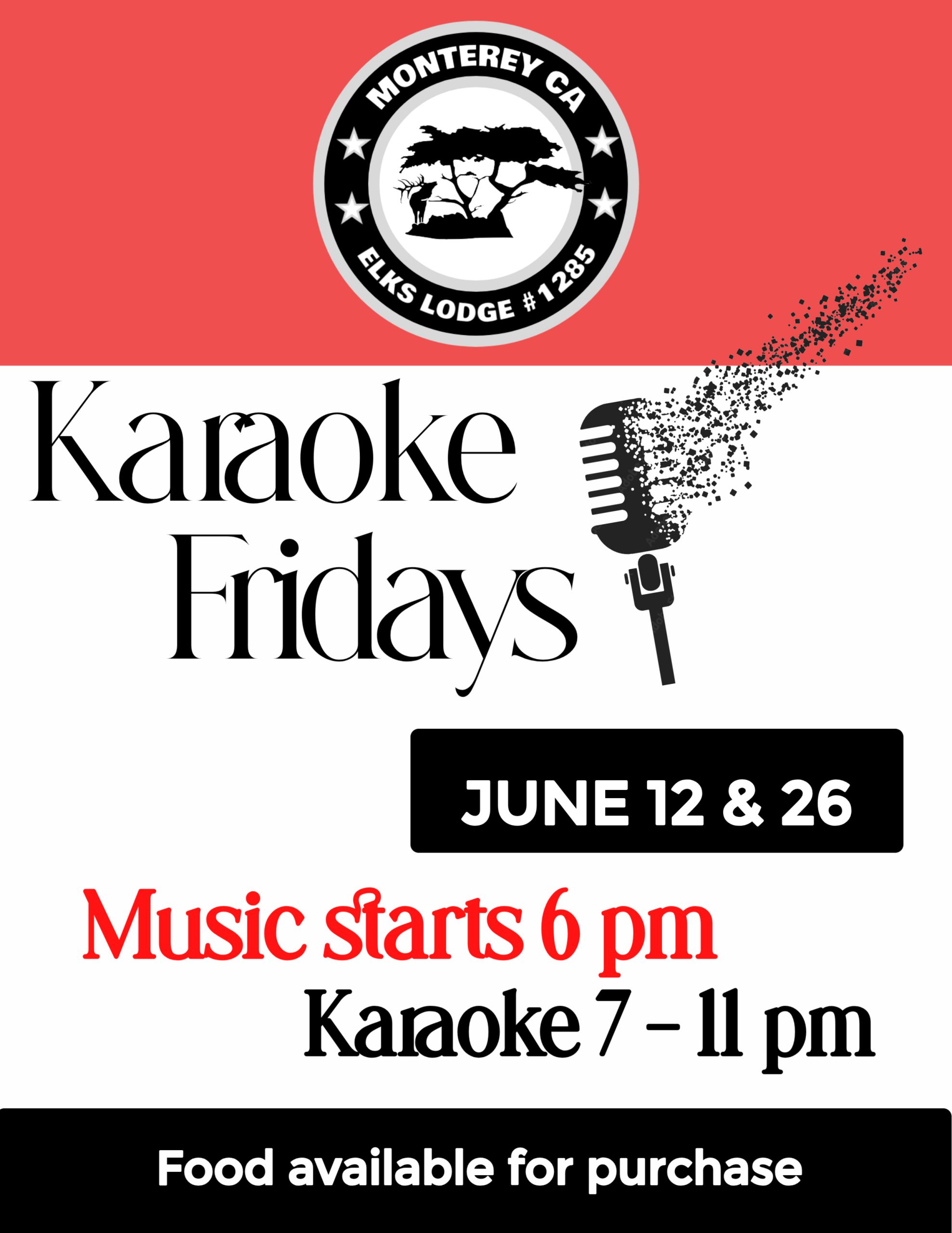 Karoake Fridays June 2026