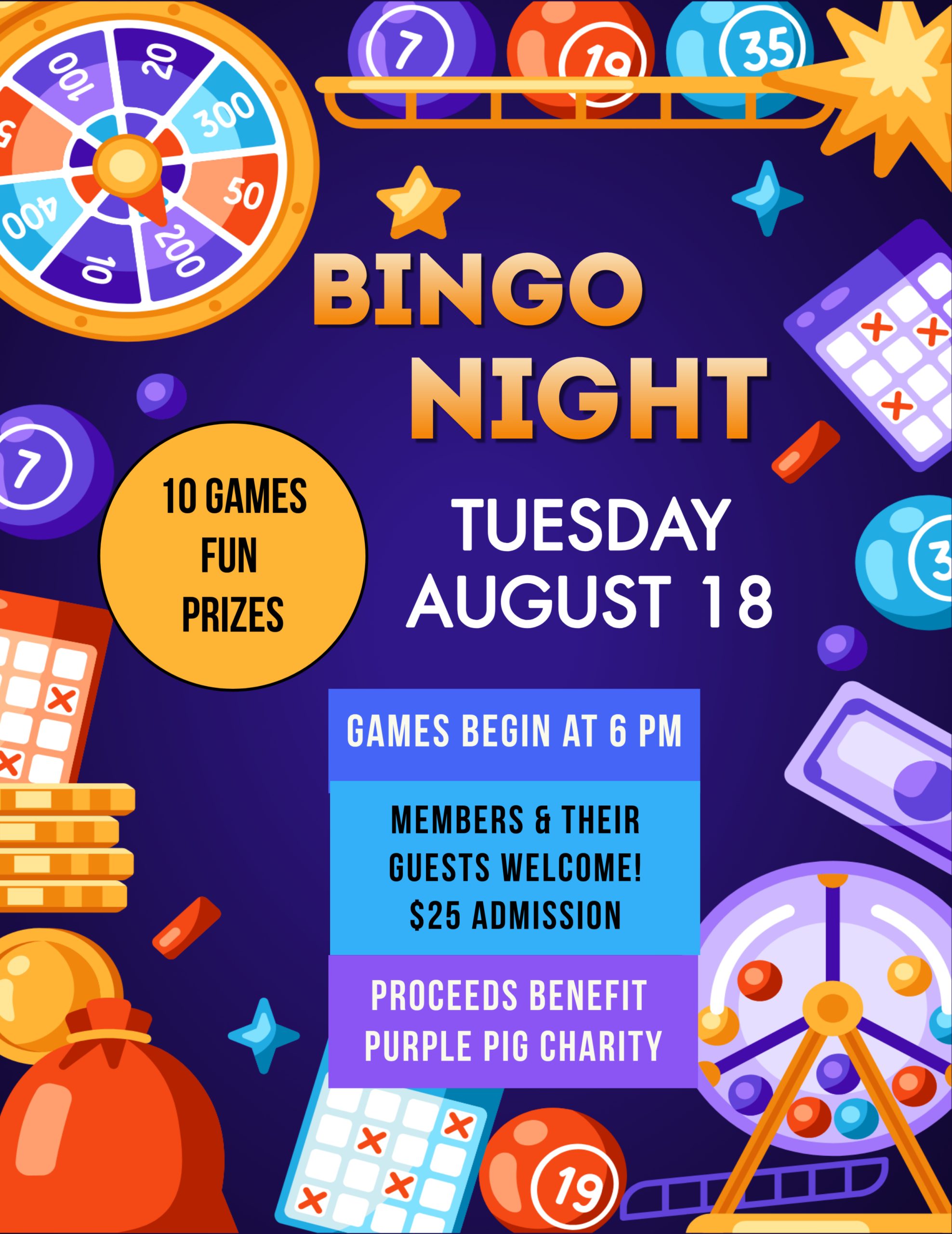 Bingo Aug 18 2026